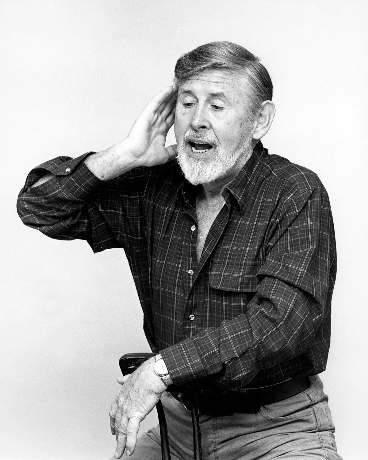 Ewan MacColl, c.1980s (by Chris Taylor).